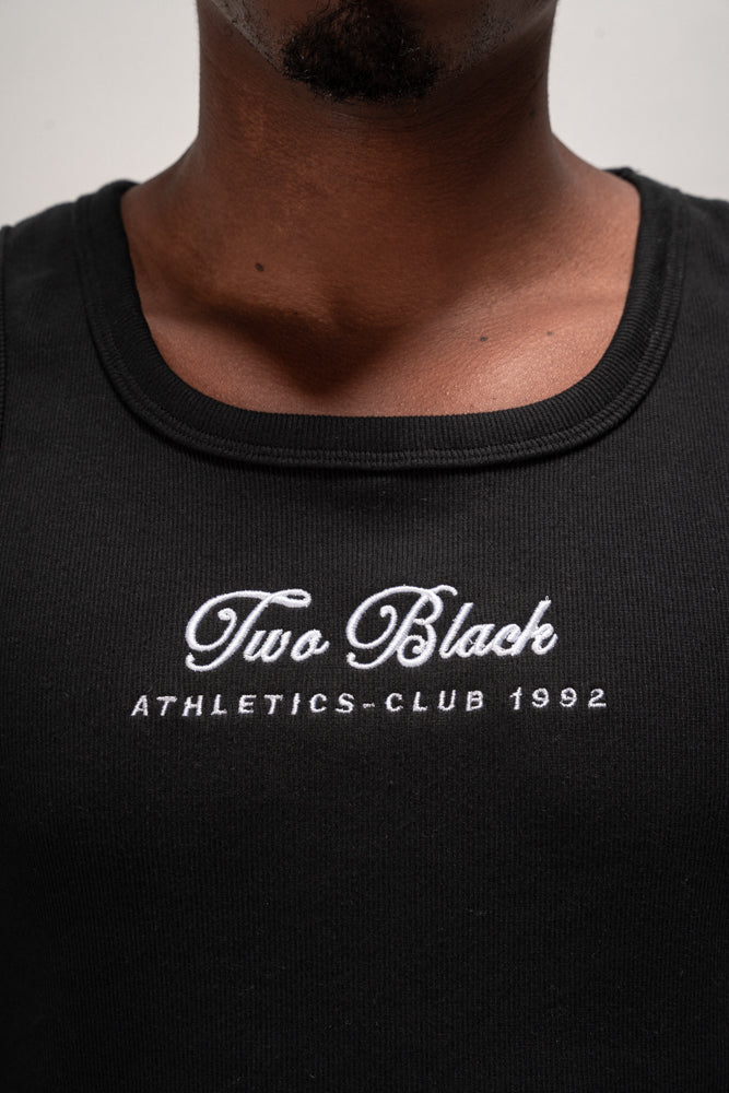 TANK TOP TWO BLACK
